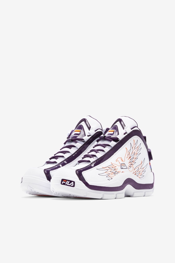 Galhardete Branco/roxo/laranja Fila Feminino Grant Hill 2 História