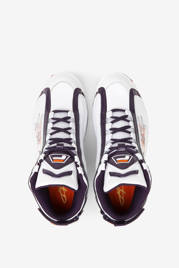 Galhardete Branco/roxo/laranja Fila Feminino Grant Hill 2 História
