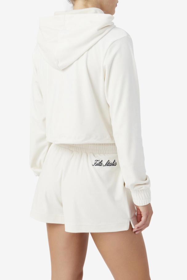 Gardênia/black Sofia Hoodie Fila