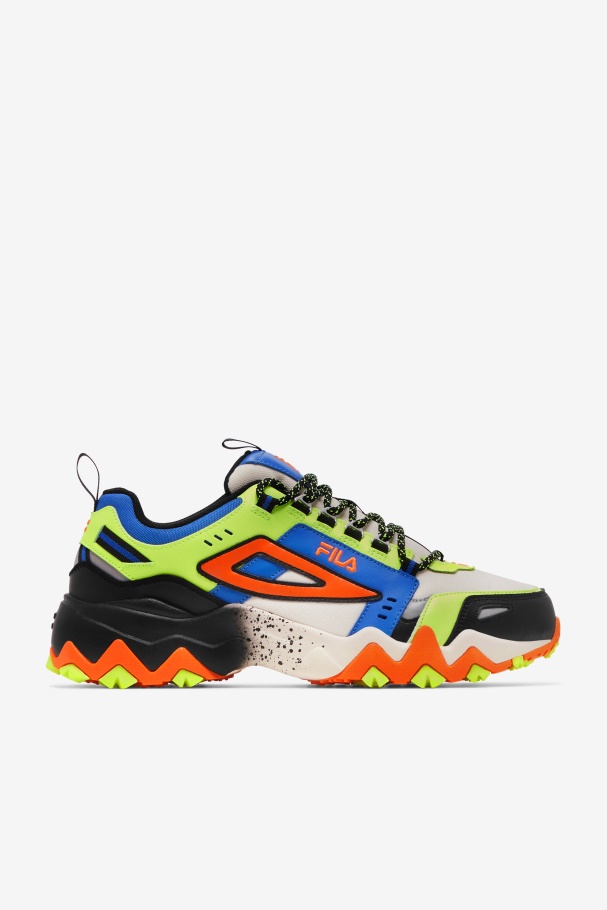 Gardênia/preto/laranja Masculino Oakmont Tr Fila