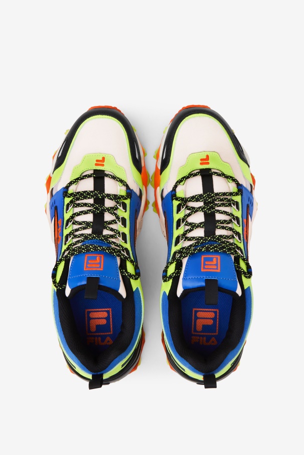 Gardênia/preto/laranja Masculino Oakmont Tr Fila