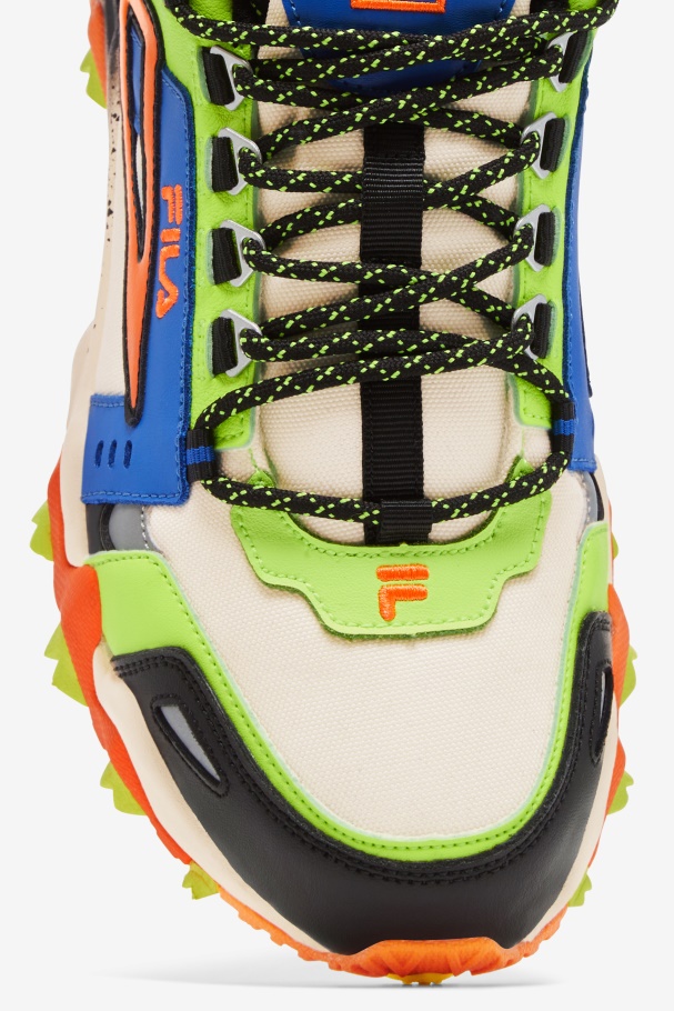 Gardênia/preto/laranja Masculino Oakmont Tr Fila