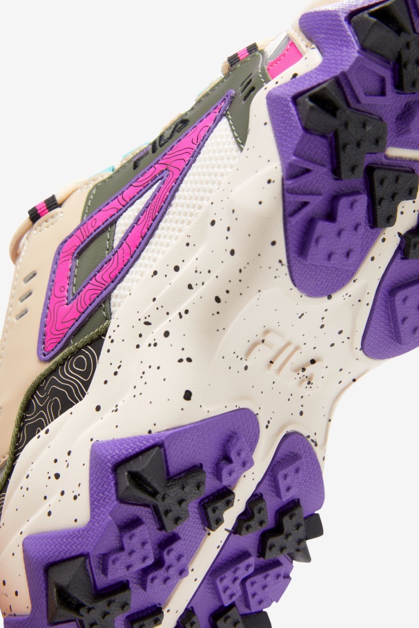 Gardênia/tomilho/roxo Fila Feminino Oakmont Tr