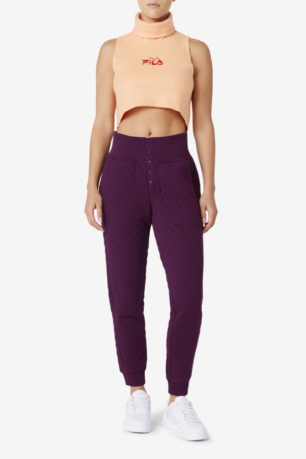 Gola Alta Eliana Laranja/cayenne Fila