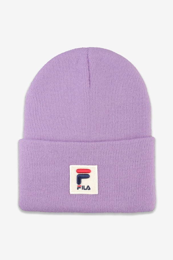 Gorro Com Punho De Pétala De Açafrão