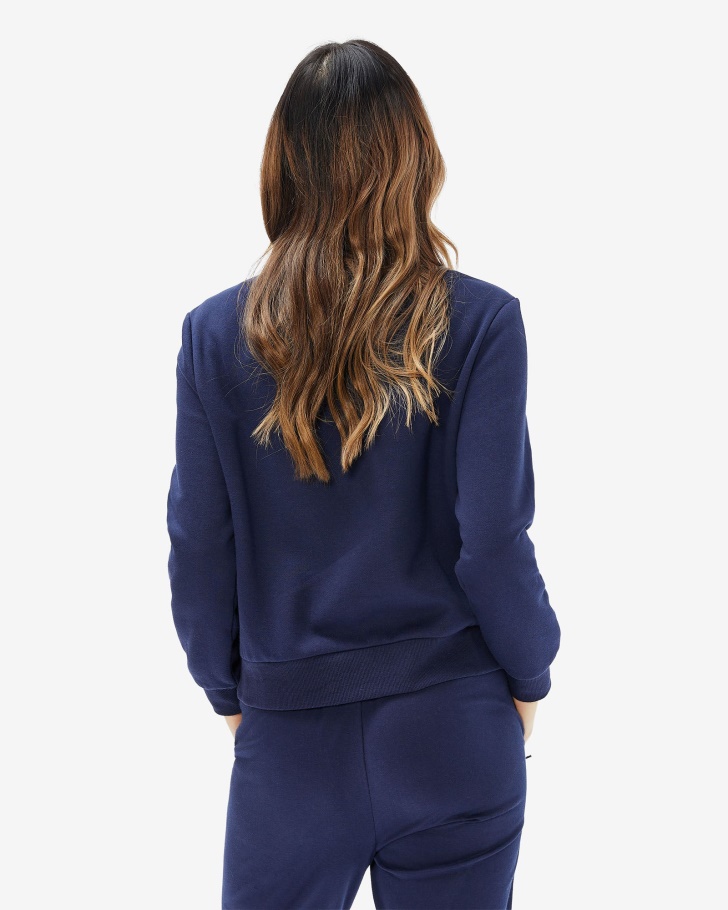 Grace Crew Feminino Novo Navy Fila