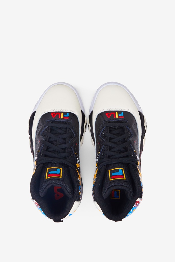 Grande Infantil Mb Diy Gardênia/preto/branco Fila