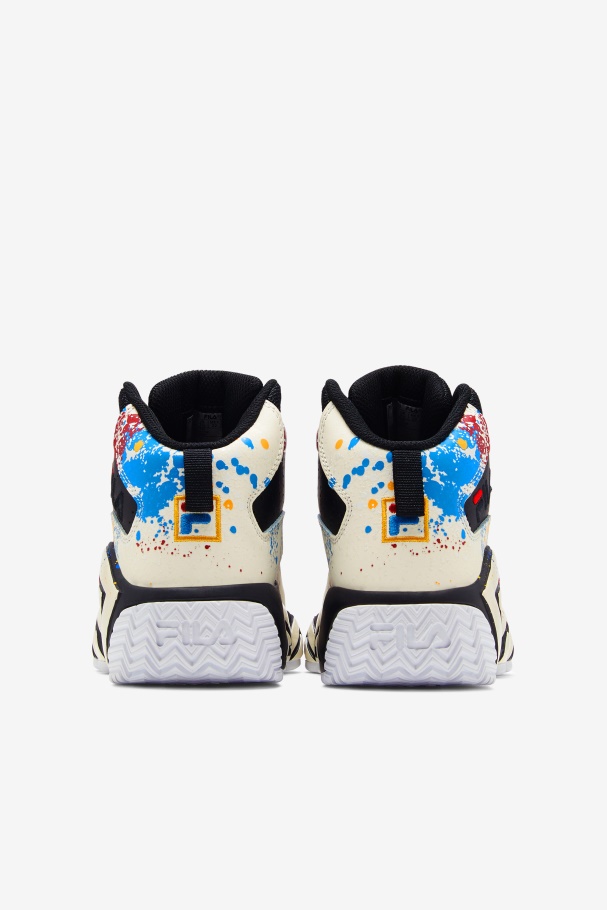 Grande Infantil Mb Diy Gardênia/preto/branco Fila