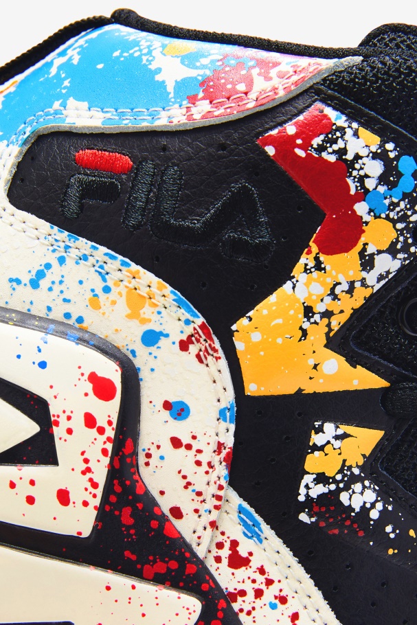 Grande Infantil Mb Diy Gardênia/preto/branco Fila