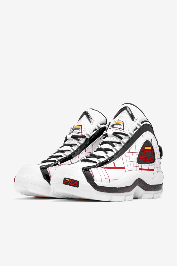 Grant Hill 2 Fila Masculino Branco/preto/dourado