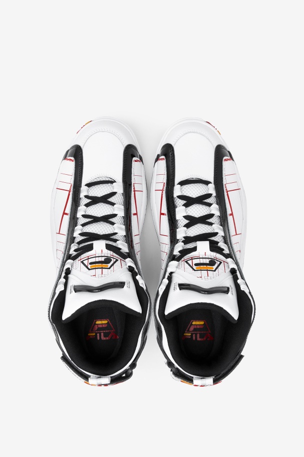 Grant Hill 2 Fila Masculino Branco/preto/dourado