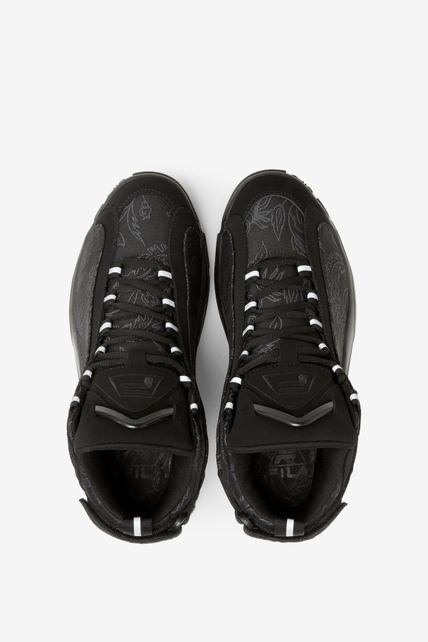 Grant Hill 2 Floral Jacquard Fila Feminino Preto