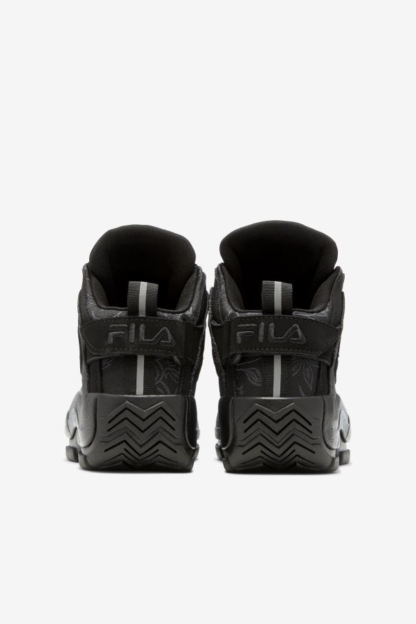 Grant Hill 2 Floral Jacquard Fila Feminino Preto