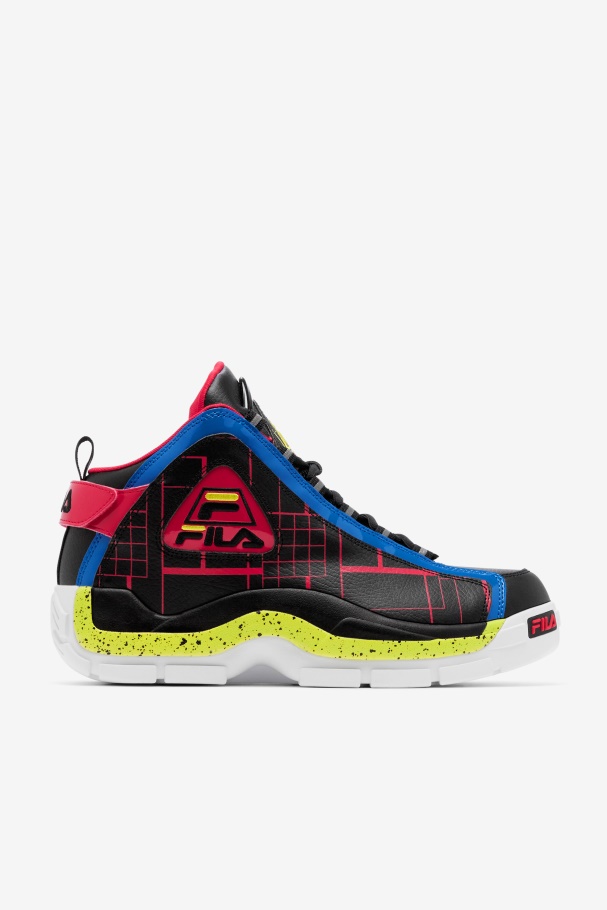 Grant Hill 2 Masculino Preto/azul/vermelho Fila