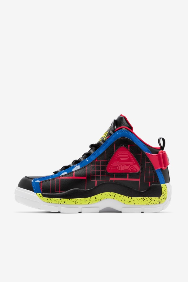Grant Hill 2 Masculino Preto/azul/vermelho Fila