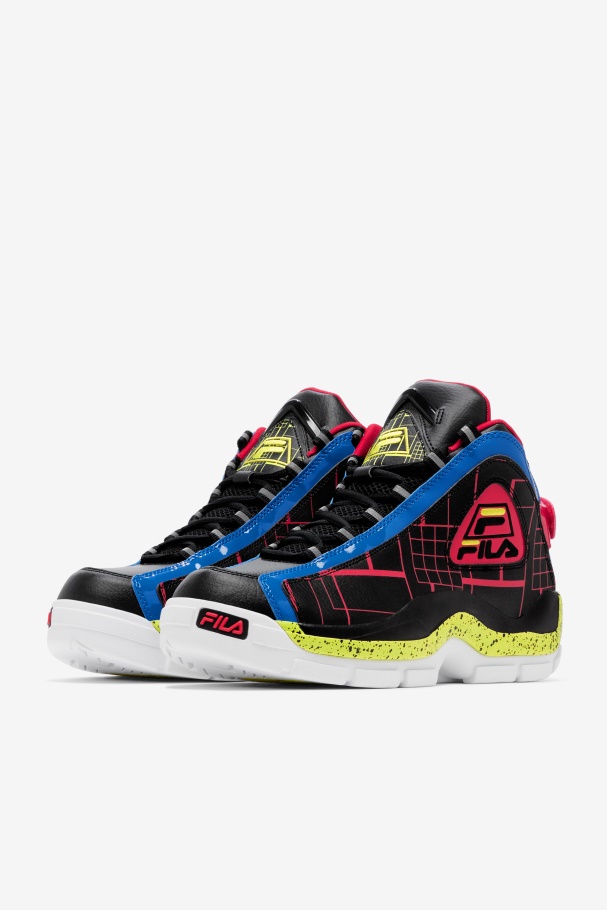 Grant Hill 2 Masculino Preto/azul/vermelho Fila