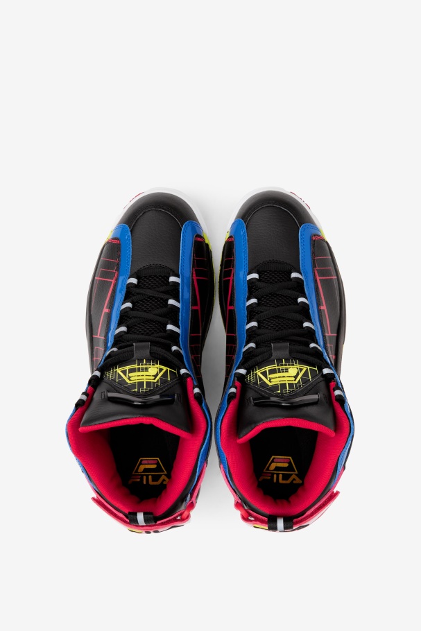 Grant Hill 2 Masculino Preto/azul/vermelho Fila