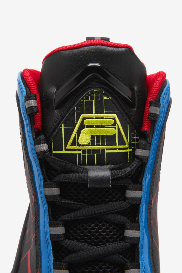 Grant Hill 2 Masculino Preto/azul/vermelho Fila