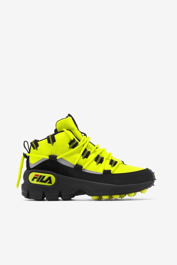 Grant Hill Feminino Amarelo/preto/vermelho 1 X Trailpacer Fila