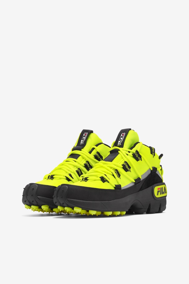 Grant Hill Feminino Amarelo/preto/vermelho 1 X Trailpacer Fila
