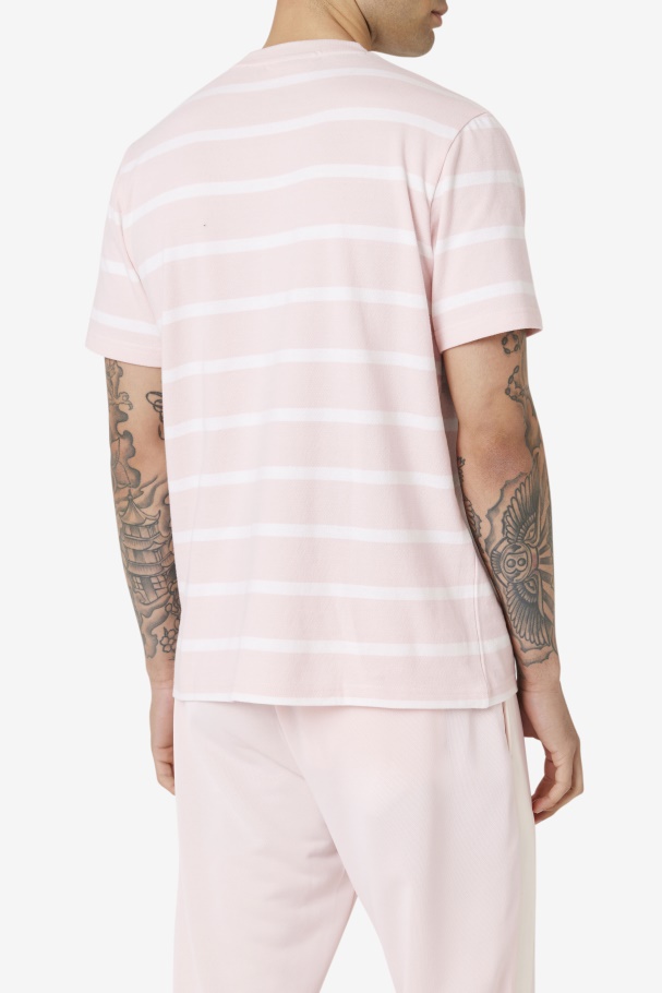 Grupo De Negação De Fila Rosa/branco