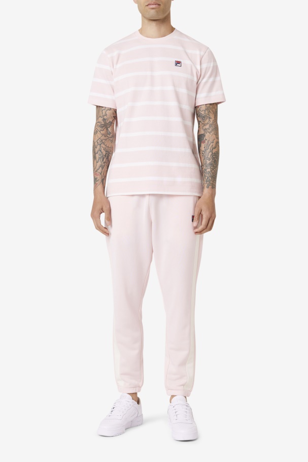 Grupo De Negação De Fila Rosa/branco