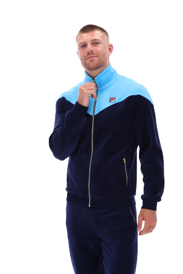 Gus Velour Track Top Fila