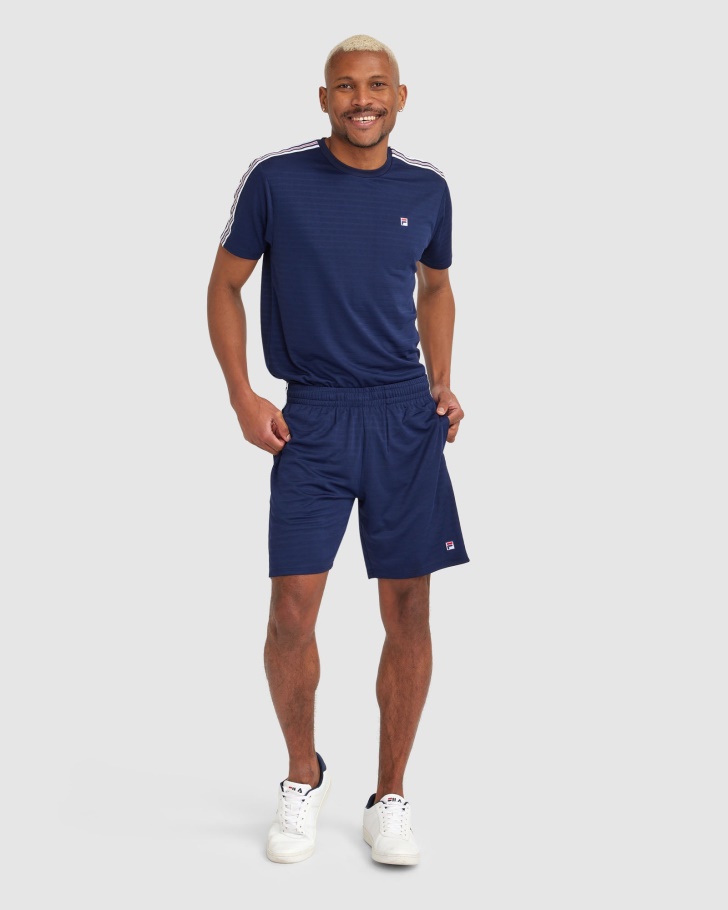 Homem Pablo Short Fila New Navy