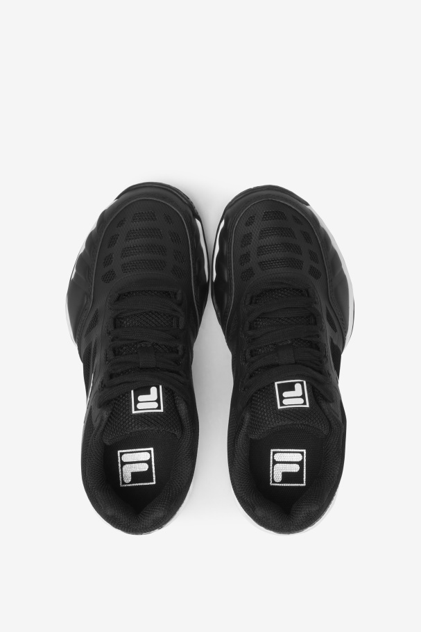 Infantil Axilus Jr Fila Preto/branco/prata Metalizado