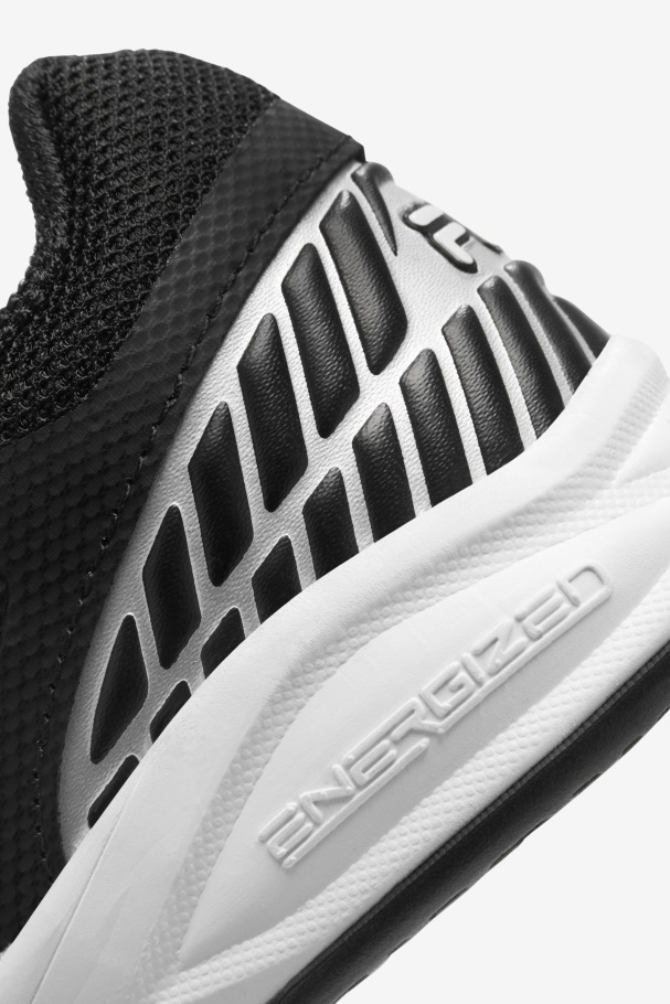 Infantil Axilus Jr Fila Preto/branco/prata Metalizado