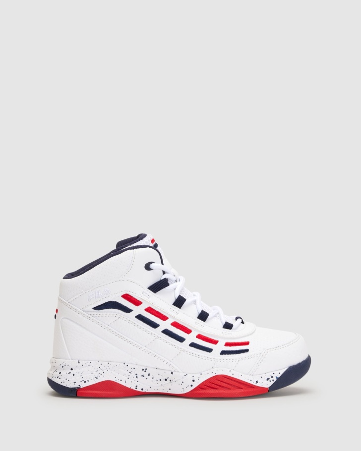 Infantil Spitfire Branco/fnavy/fred Fila