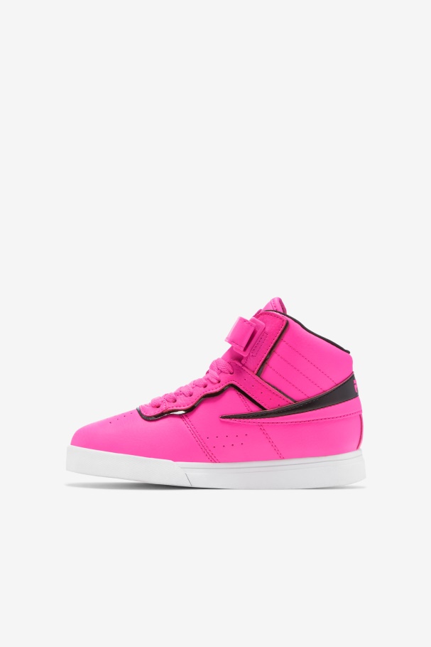 Infantil Vulc 13 Top Block Fila Rosa/branco/preto