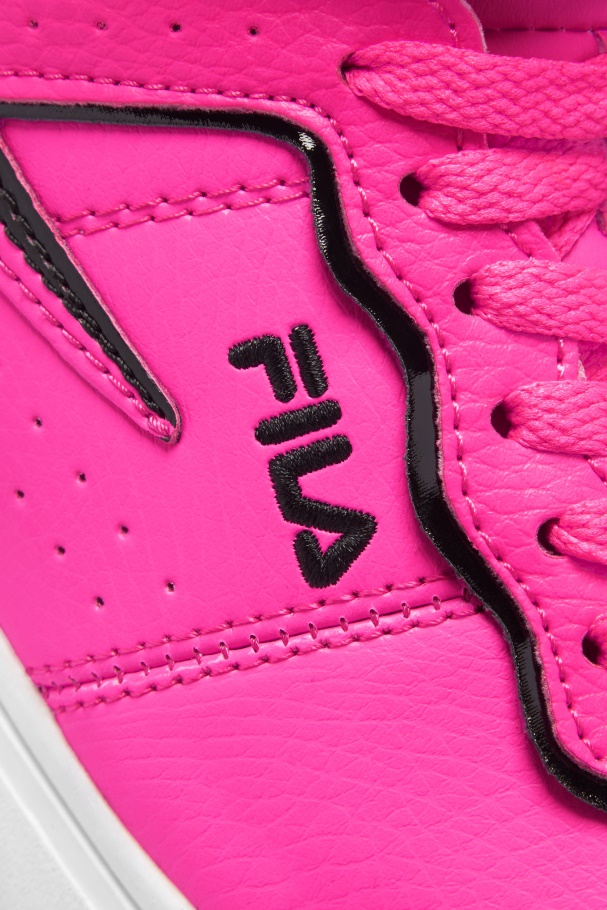 Infantil Vulc 13 Top Block Fila Rosa/branco/preto