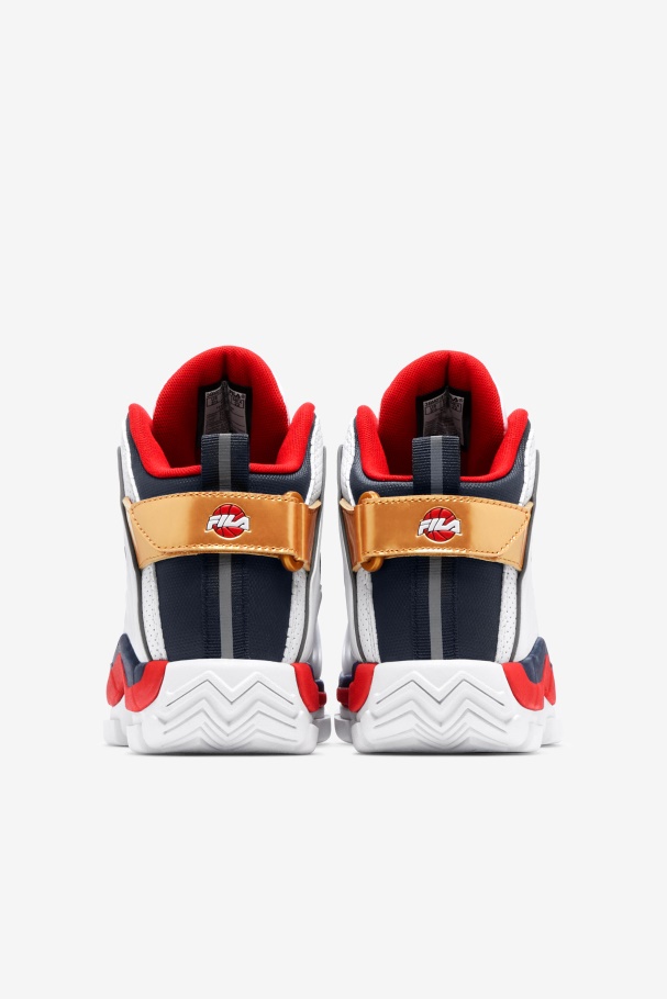 Intervalo De Jogos Para Crianças Pequenas Grant Hill 2 Branco/blues/vermelho Fila