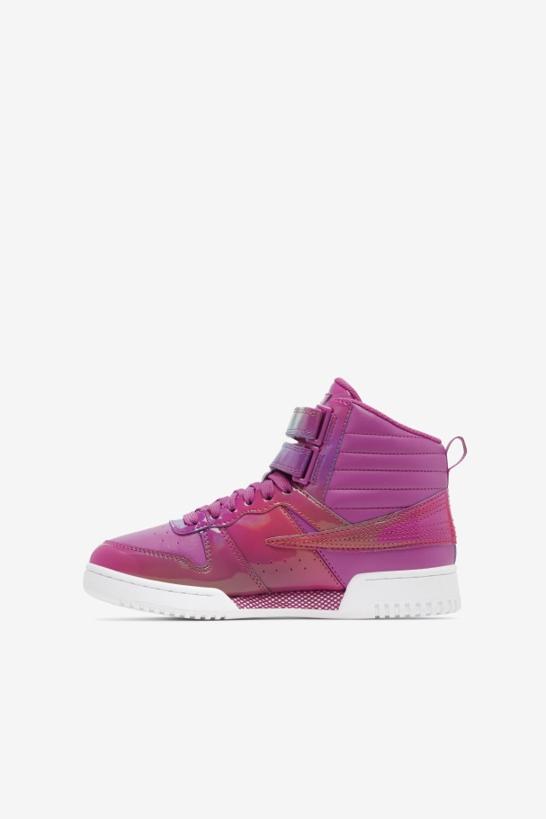 Iridescente/roxo/branco Fila Grande Infantil F-14 Iridescente