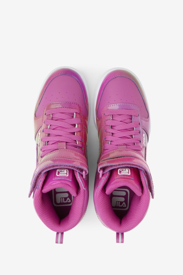 Iridescente/roxo/branco Fila Grande Infantil F-14 Iridescente