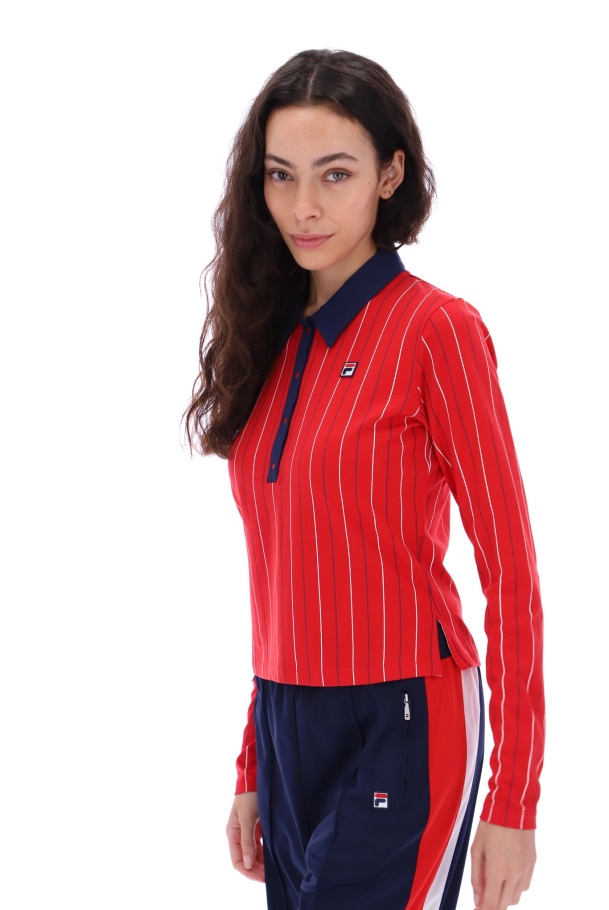 Jada Manga Longa Bb1 Polo Top Fila