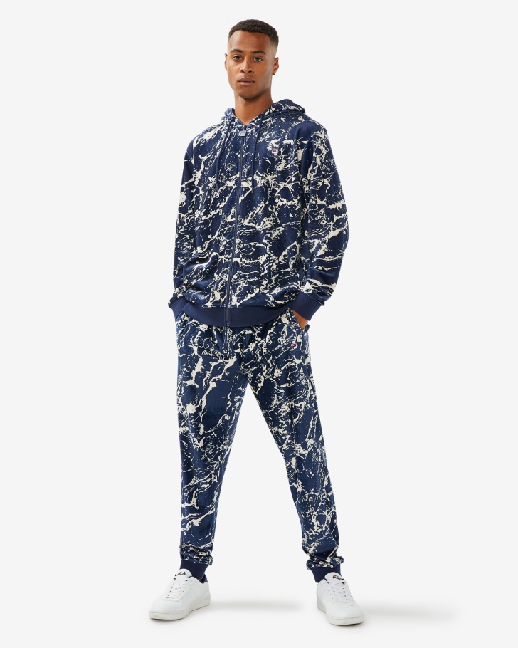 Jaqueta Aspen Unissex De Mármore Marinho Fila