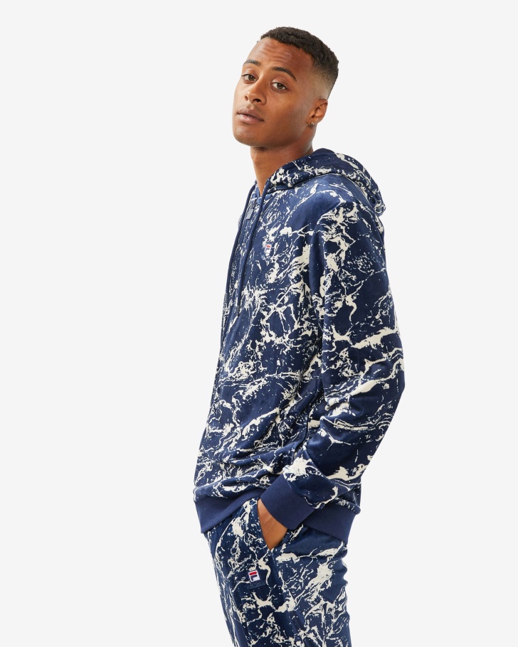 Jaqueta Aspen Unissex De Mármore Marinho Fila