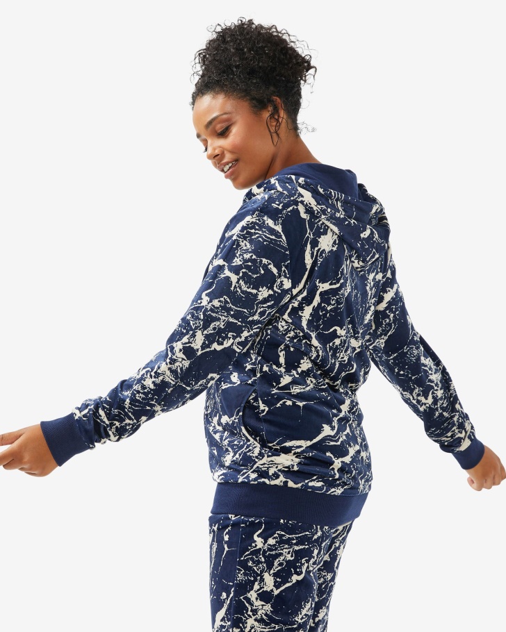 Jaqueta Aspen Unissex De Mármore Marinho Fila