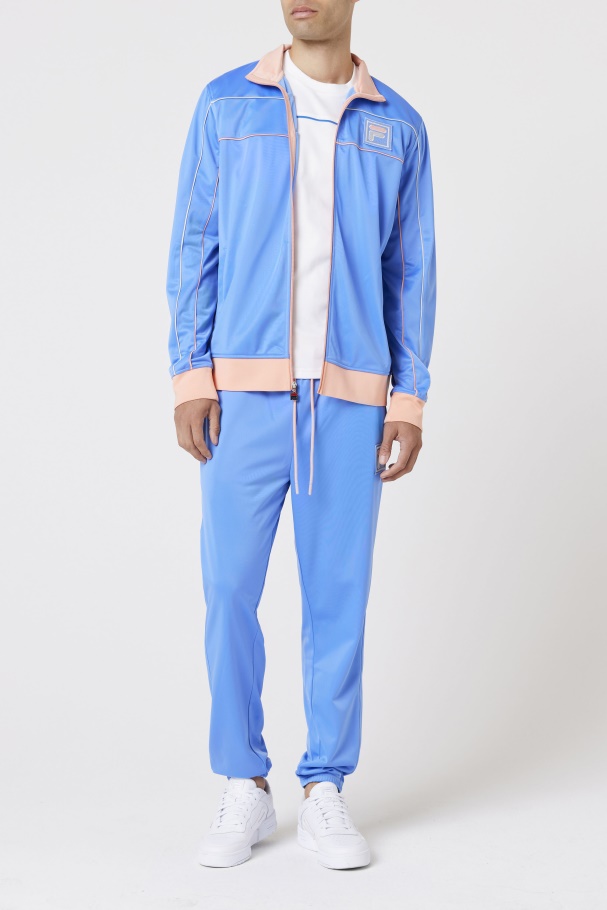 Jaqueta Azul/coral Cloud/stone Fila Wayan