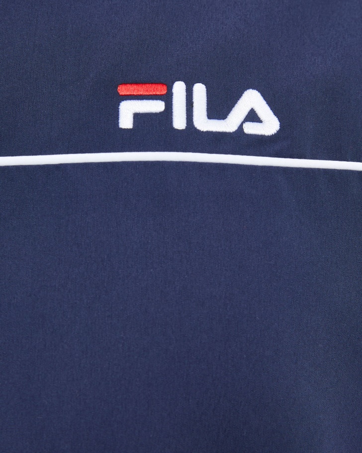 Jaqueta Clássica De Microfibra Masculina Fila New Navy