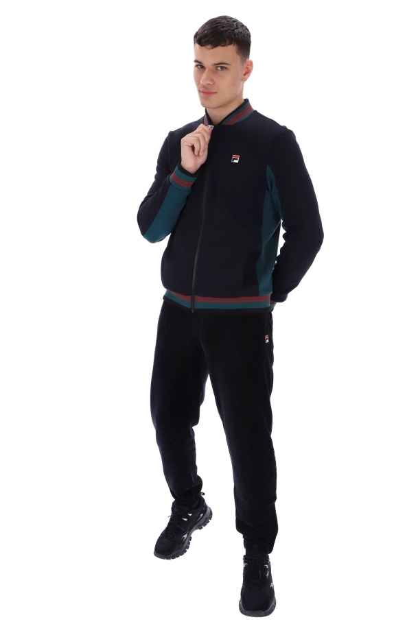 Jaqueta De Beisebol Moda Fila Dos Anos Setenta