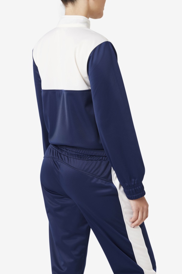 Jaqueta De Corrida Mckenna Azul Marinho Fila