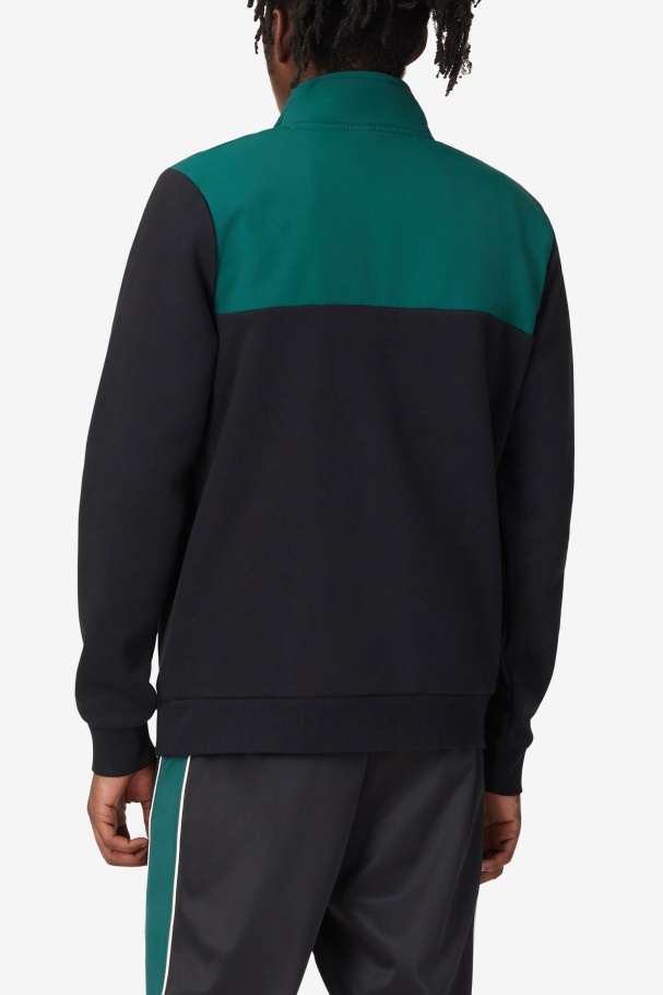 Jaqueta De Lã Francisco Fila Black/june Bug/golden Glow