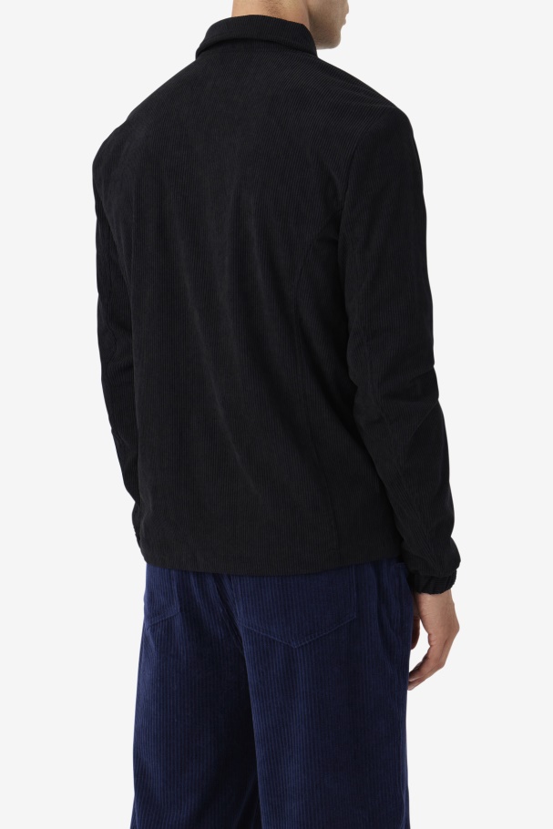 Jaqueta De Seda Preta Fila