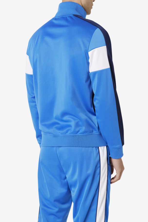 Jaqueta De Trilha De Montagem Azul/marinho/branco Forte Fila