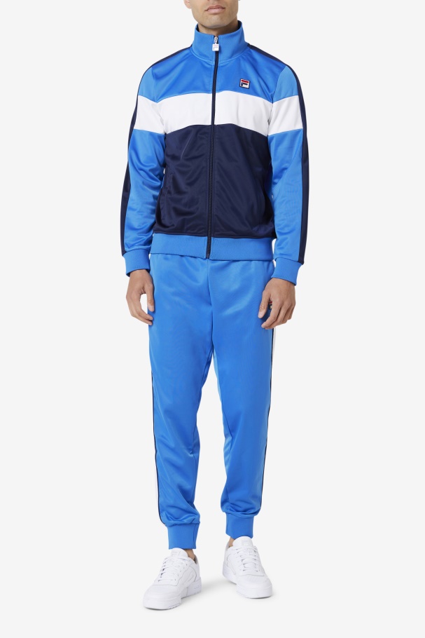 Jaqueta De Trilha De Montagem Azul/marinho/branco Forte Fila