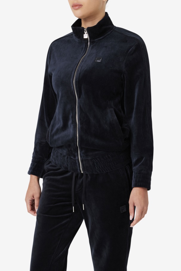 Jaqueta De Veludo Fila Deverall Preta