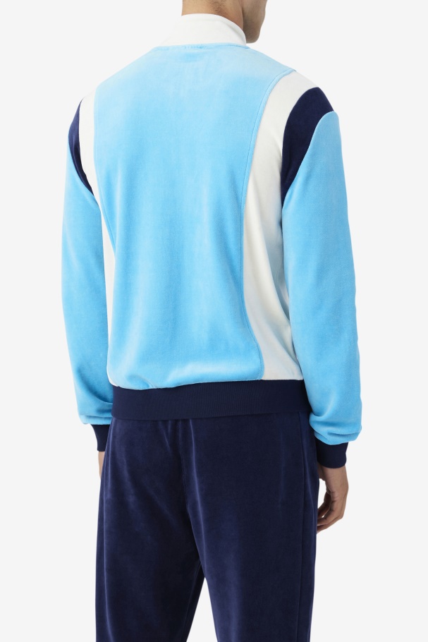 Jaqueta De Veludo Fila Floyd Aquarius/garça/marinha